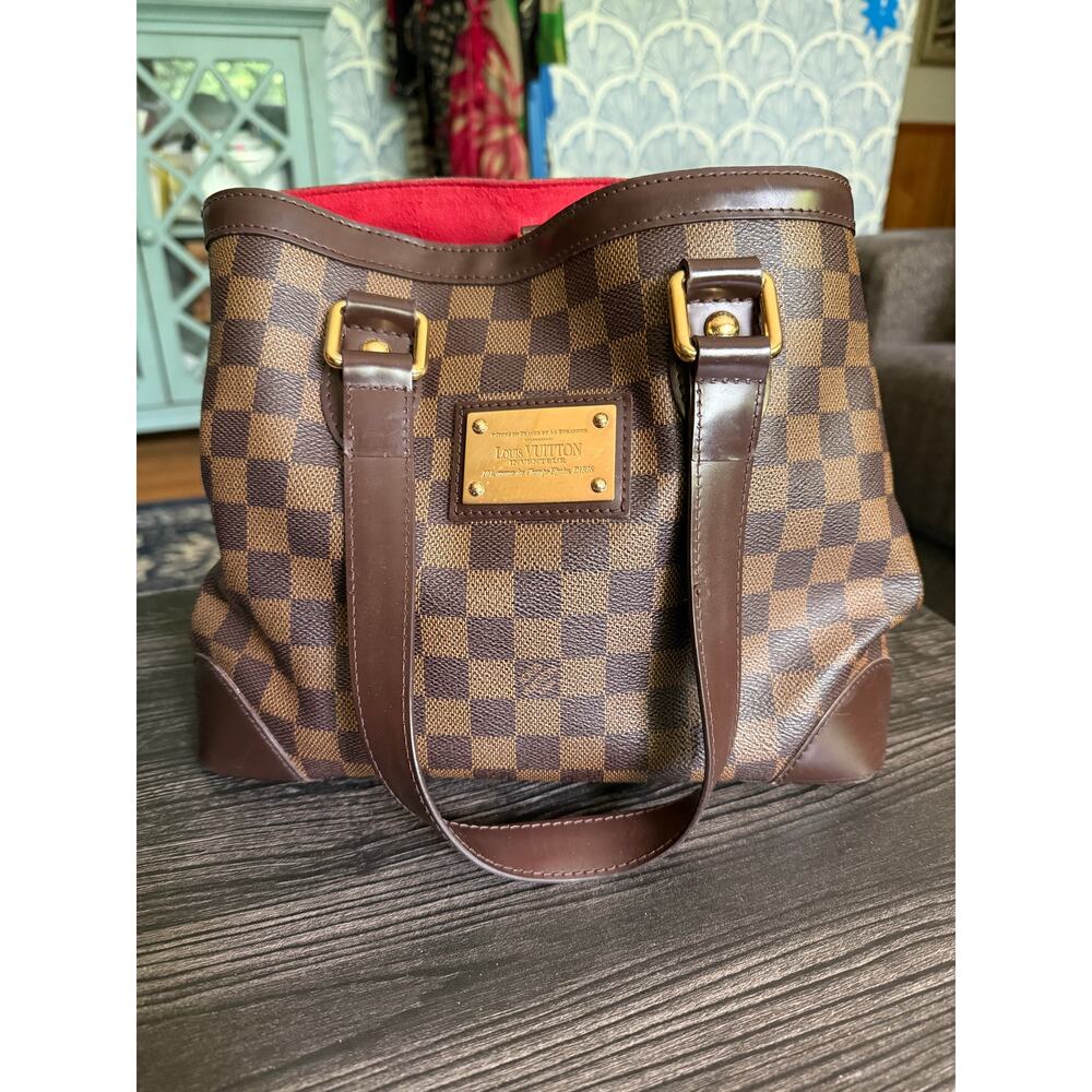 Louis Vuitton Coated Canvas Hampstead PM